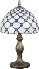 Carica l'immagine nel visualizzatore di Gallery, Tiffany-Style 8 Pollici Lamp TAv 20x20x38
