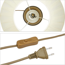 Carica l&#39;immagine nel visualizzatore di Gallery, Abat Jour Da Comodino Antica, Paralume &amp; Base in Metallo, E27, Lampada Da Tavolo
