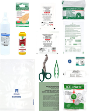 Carica l&#39;immagine nel visualizzatore di Gallery, Reintegro Cassette Pronto Soccorso All.2 per Aziende Sotto 3 Dipendenti -Pacco R
