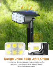 Carica l&#39;immagine nel visualizzatore di Gallery, Luci Solari Da Esterno, 36 LED Faretti Solari Da Giardino, Cortile, Vialetto, Pi
