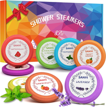 Carica l&#39;immagine nel visualizzatore di Gallery, Bombe Da Doccia,  8 Pastiglie, Oli Essenziali Aromaterapia per Relax E Benessere
