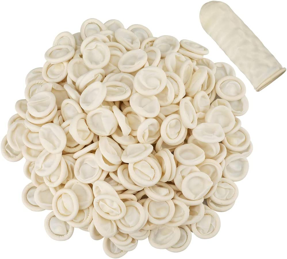 200 Pezzi Copridita,Finger Cots Anti-Statico,Guanti Da Dito per Lavorare Con Att