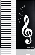 Carica l&#39;immagine nel visualizzatore di Gallery, Cartellina per Spartiti, 6 Pagine Musica Cartella A4 Impermeabile Pieghevole Scr
