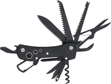 Carica l&#39;immagine nel visualizzatore di Gallery, - Coltello Multiuso Tascabile 15 in 1 in Acciaio Inossidabile, Con Blocco Di Sic
