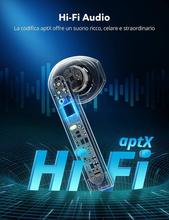 Carica l&#39;immagine nel visualizzatore di Gallery, Cuffie Bluetooth, Auricolari Bluetooth 5.0 Con Stereo Hifi Microfono, Cuffie Wir
