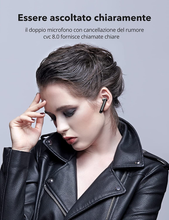 Carica l&#39;immagine nel visualizzatore di Gallery, Cuffie Bluetooth, Auricolari Bluetooth 5.0 Con Stereo Hifi Microfono, Cuffie Wir
