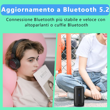 Carica l&#39;immagine nel visualizzatore di Gallery, 64GB Lettore MP3 Con Bluetooth 5.2,  Lettore Musicale Con Altoparlante HD Integr
