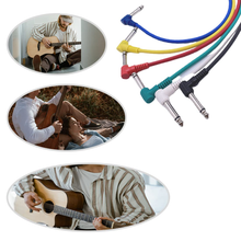 Carica l&#39;immagine nel visualizzatore di Gallery, Insieme Di 6 Cavo Chitarra Elettrica Cavo Jack Chitarra Cavi Patch per Effetti p
