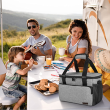 Carica l&#39;immagine nel visualizzatore di Gallery, Borsa Frigo Pranzo, Isolato Lunch Cooler Bag Pranzo Al Sacco, Grande Thermal Pra
