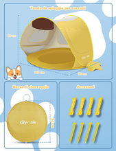 Carica l'immagine nel visualizzatore di Gallery, Tenda Da Spiaggia Bambini Tenda Pop-Up per Bambini a Forma Di Cucciolocon Mini P
