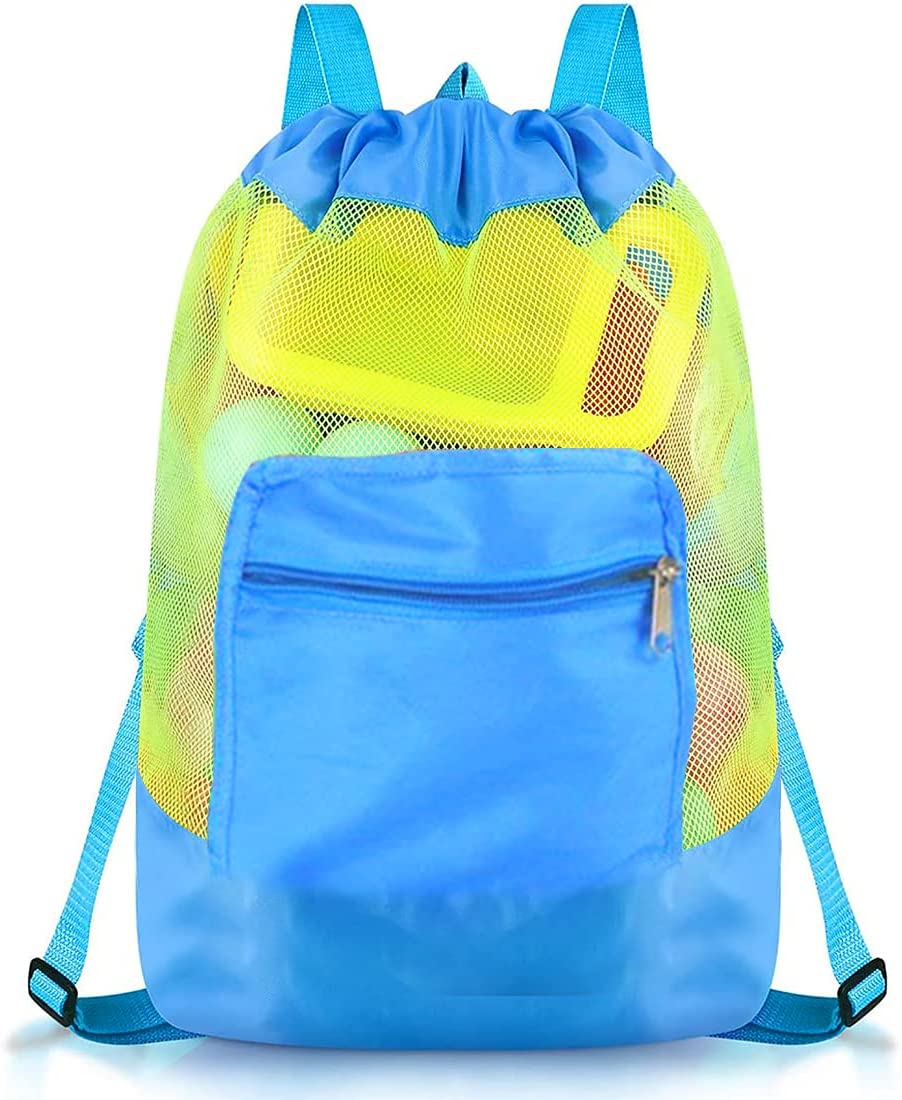 Borsa Da Spiaggia, Rete Giochi Mare, Borsa Porta Giochi Da Spiaggia, Borsa Grand