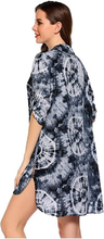 Carica l&#39;immagine nel visualizzatore di Gallery, Abito Da Spiaggia Donna Copricostume Donna Mare Copri Bikini Donna Camicia Abito
