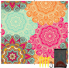 Carica l&#39;immagine nel visualizzatore di Gallery, Coperta Da Spiaggia Extra Large, Tappetino Da Spiaggia Impermeabile Antisabbia,
