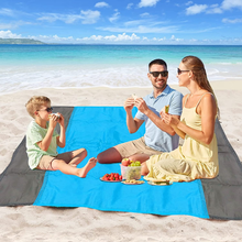 Carica l&#39;immagine nel visualizzatore di Gallery, Coperta Da Spiaggia 200X210Cm Stuoia Spiaggia Impermeabile,Coperta Picnic Senza
