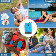 Carica l&#39;immagine nel visualizzatore di Gallery, Coperta Da Spiaggia 200X210Cm Stuoia Spiaggia Impermeabile,Coperta Picnic Senza
