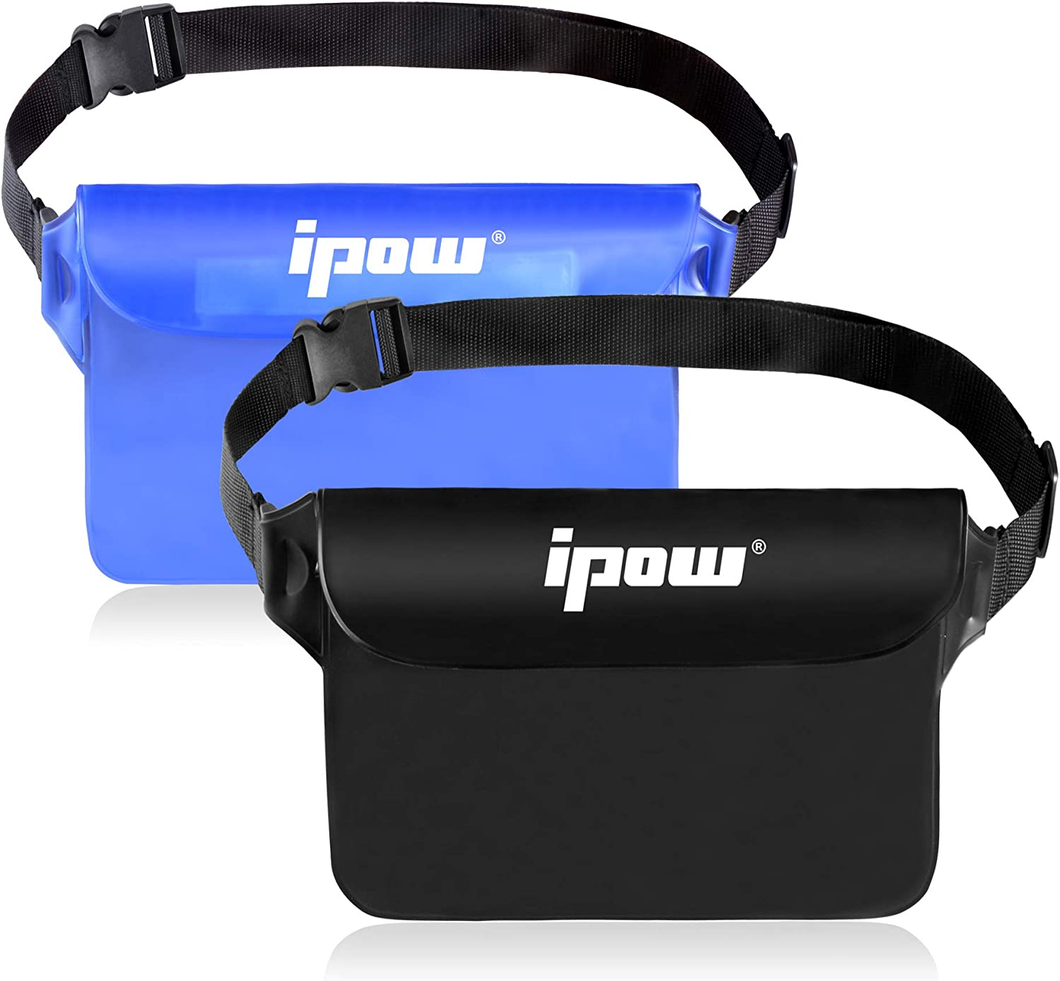 2 PZ Borsa Impermeabile Marsupio Impermeabile Mare Chiusura a 3 Zip Super Protez