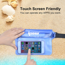 Carica l&#39;immagine nel visualizzatore di Gallery, 2 PZ Borsa Impermeabile Marsupio Impermeabile Mare Chiusura a 3 Zip Super Protez
