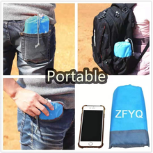 Carica l&#39;immagine nel visualizzatore di Gallery, Coperta Da Spiaggia, 200 X 210 Cm anti Sabbia Portatile Coperta Da Picnic Con 4
