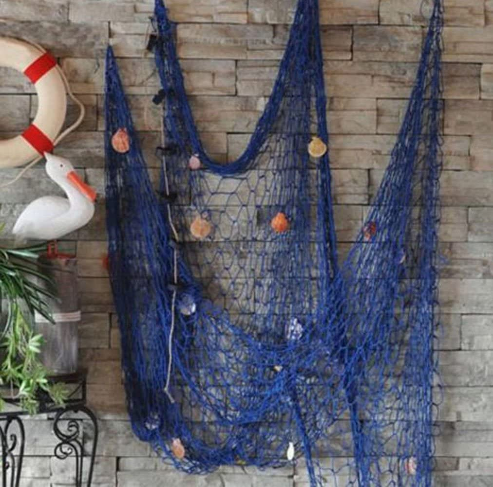 Rete Da Pesca Cucita a Mano/Decorazione per La Tua Casa O Ristorante, Stile Medi