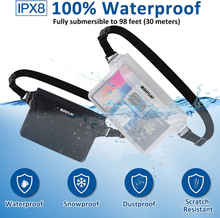 Carica l&#39;immagine nel visualizzatore di Gallery, 2 Pezzi Borsa Impermeabile Mare Accessori, Custodia Impermeabile, Marsupio Imper
