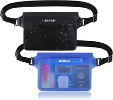 Carica l&#39;immagine nel visualizzatore di Gallery, 2 Pezzi Borsa Impermeabile Mare Accessori, Custodia Impermeabile, Marsupio Imper
