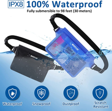 Carica l&#39;immagine nel visualizzatore di Gallery, 2 Pezzi Borsa Impermeabile Mare Accessori, Custodia Impermeabile, Marsupio Imper
