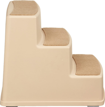 Carica l&#39;immagine nel visualizzatore di Gallery, Scala a Tre Gradini per Animali Domestici, Antiscivolo, per Cani E Gatti, Marron
