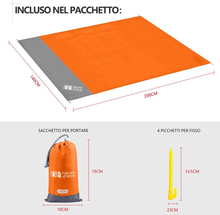 Carica l&#39;immagine nel visualizzatore di Gallery, BALCONY&amp;FALCON Telo Spiaggia Antisabbia, Telo Da Mare Grande Coperta Da Spiaggia
