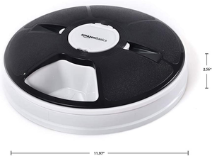 - Alimentatore Elettronico Automatico a Tempo per Animali Domestici - 6 Porzioni