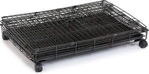 - Gabbia Grande per Gatti, Con 3 Ripiani, 91 X 57 X 128,5 Cm, Nero