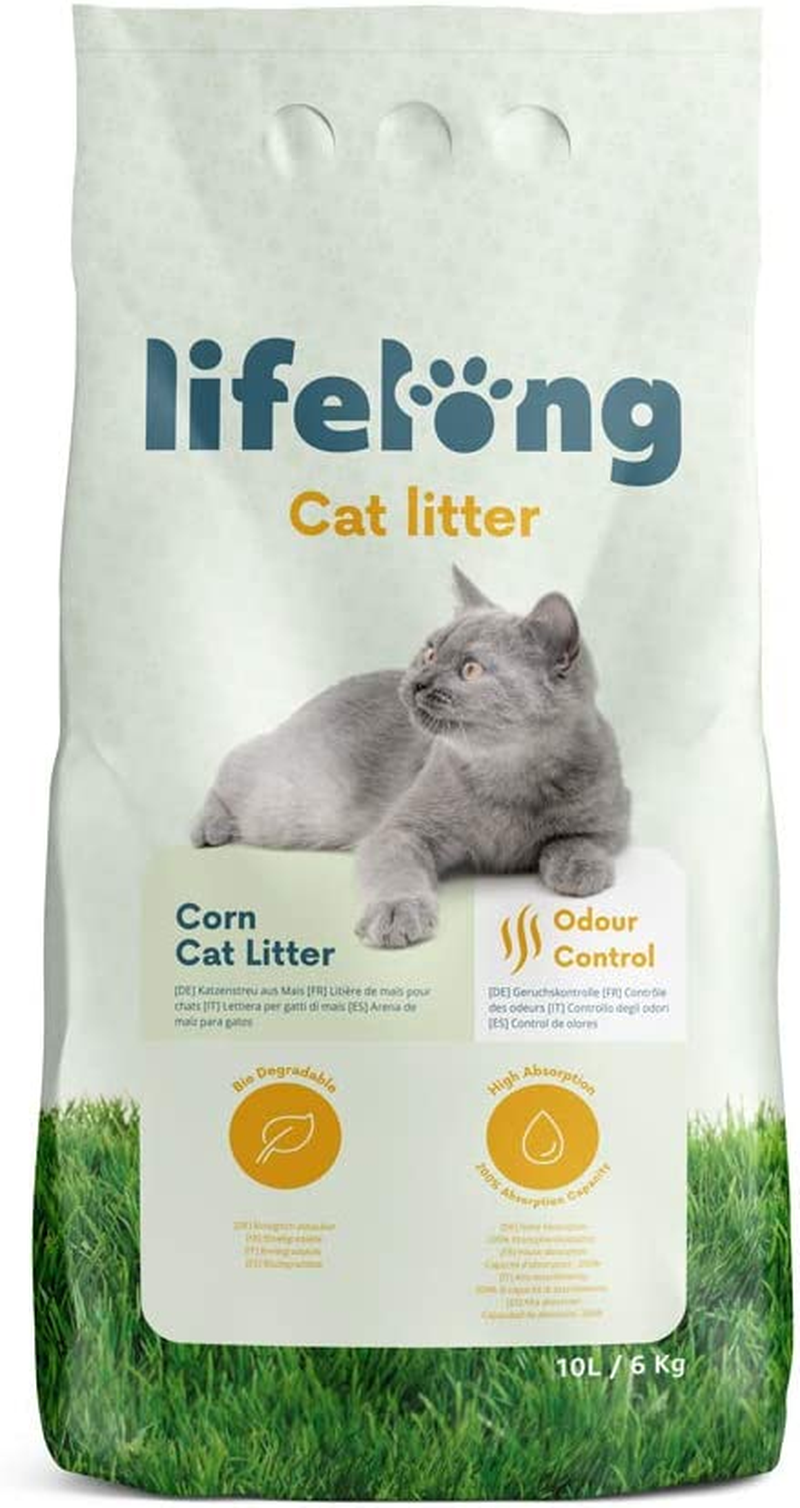 Lettiera Di Mais per Gatti 10L