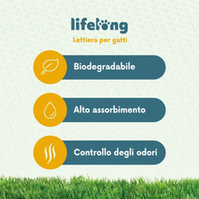 Carica l&#39;immagine nel visualizzatore di Gallery, Lettiera Di Mais per Gatti 10L
