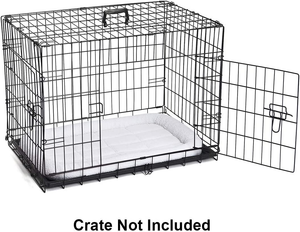 - per Cane Materassino Imbottito per Animali Domestici - Stoffa, 73,6 X 48,2 Cm
