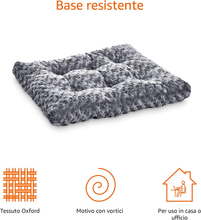 Carica l&#39;immagine nel visualizzatore di Gallery, - Materassino per Animali Domestici - 0,58 M, Grigio Con Motivi a Spirale
