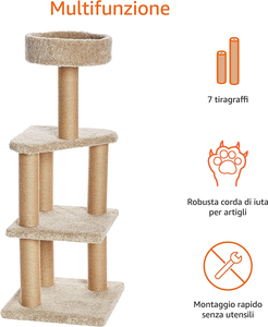 - Tiragraffi Ad Albero per Gatti, Grande