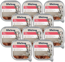 Carica l&#39;immagine nel visualizzatore di Gallery, Dog Food - Paté Con Manzo, Confezione Da 10 X 300G
