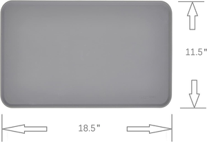 , Tappetino Sottociotola per Animali Domestici, Impermeabile, in Silicone - 47 X