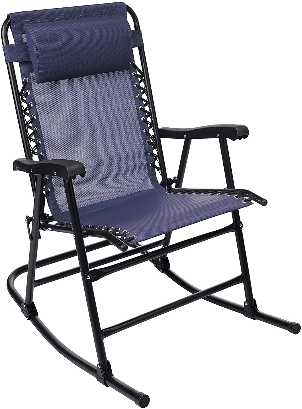 - Sedia a Dondolo Pieghevole, Blu