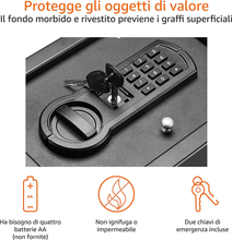 Carica l&#39;immagine nel visualizzatore di Gallery, - Cassaforte Da Scrivania
