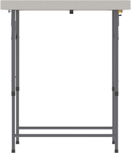 Carica l&#39;immagine nel visualizzatore di Gallery, Heavy Duty Cavalletto Da Tavolo Pieghevole Argento, 4 Piedi, 122 X 61 X 72 Cm Di

