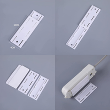 Carica l&#39;immagine nel visualizzatore di Gallery, 8 Pezzi Supporto per Ciabatta, Supporto per Presa Adesiva Senza Punzonatura, Sup
