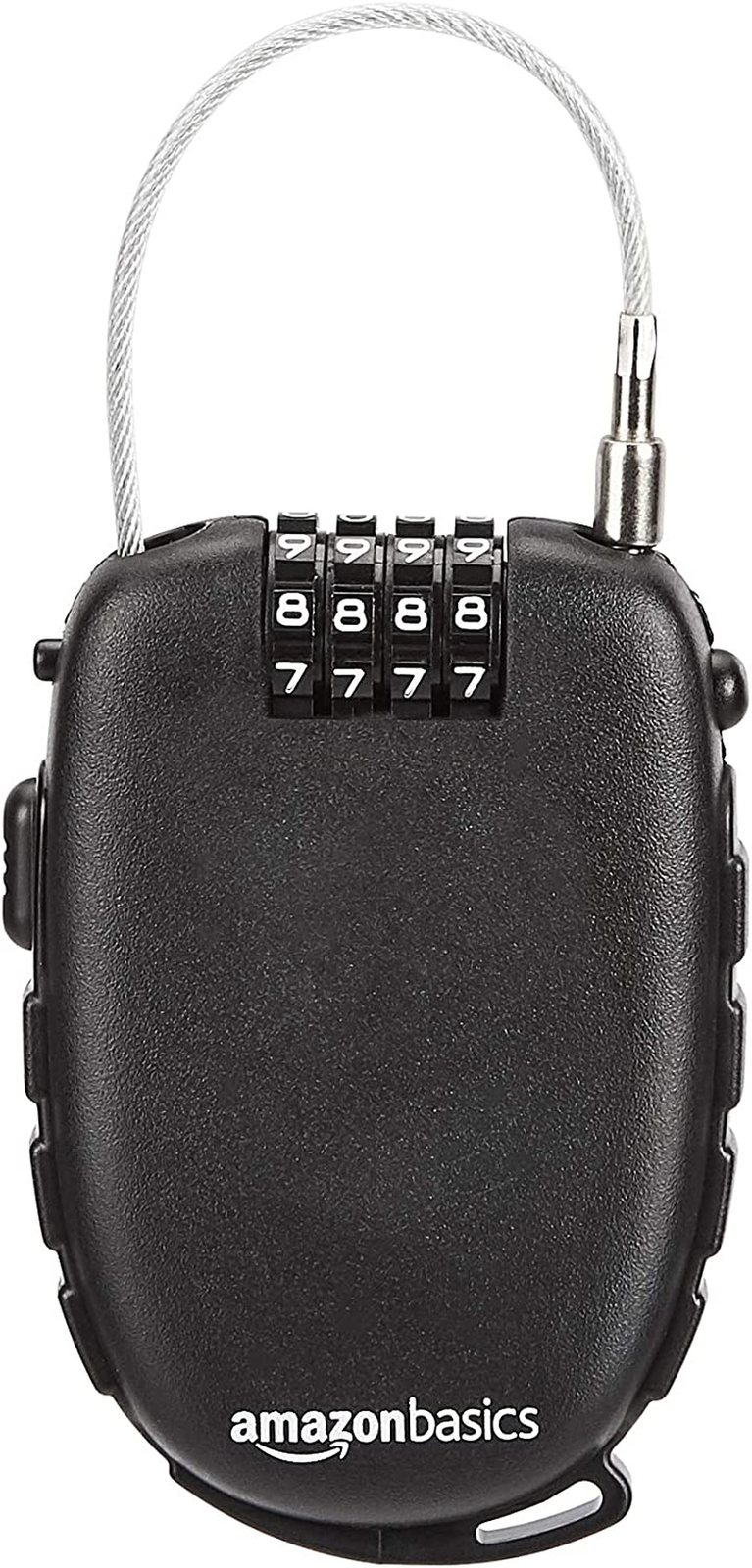 Lucchetto a 3 Cifre, Con Cavo Retrattile