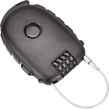 Carica l&#39;immagine nel visualizzatore di Gallery, Lucchetto a 3 Cifre, Con Cavo Retrattile
