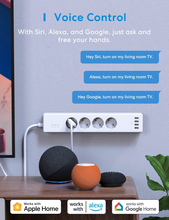 Carica l&#39;immagine nel visualizzatore di Gallery, Ciabatta Multipresa Smart Con Homekit E Alexa, Multipresa Wifi Intelligente Con
