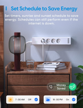 Carica l&#39;immagine nel visualizzatore di Gallery, Ciabatta Multipresa Smart Con Homekit E Alexa, Multipresa Wifi Intelligente Con
