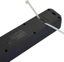 Carica l&#39;immagine nel visualizzatore di Gallery, 62074 Multipresa, Nero, 6 Posti
