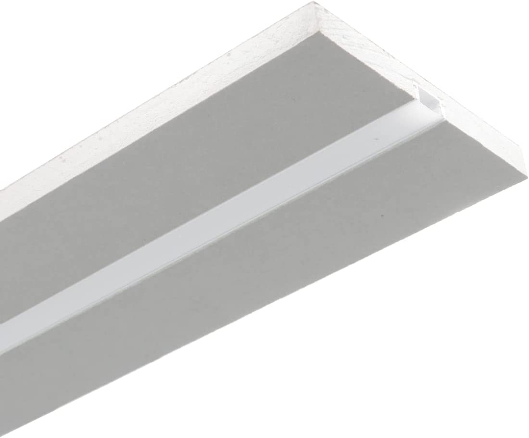 - Profilo LED Con Cartongesso 2Mt - Integrato in Lastra Di Cartongesso Di Spesso