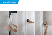 Carica l&#39;immagine nel visualizzatore di Gallery, - Profilo LED Con Cartongesso 2Mt - Integrato in Lastra Di Cartongesso Di Spesso

