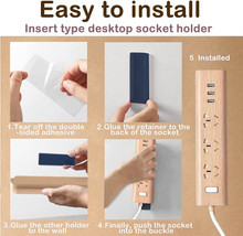 Carica l&#39;immagine nel visualizzatore di Gallery, 4PCS Supporto Ades per Prese Senza
