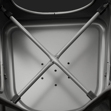 Carica l&#39;immagine nel visualizzatore di Gallery, - Set Da 4, Sedie Da Pranzo in Metallo, Grigio Scuro
